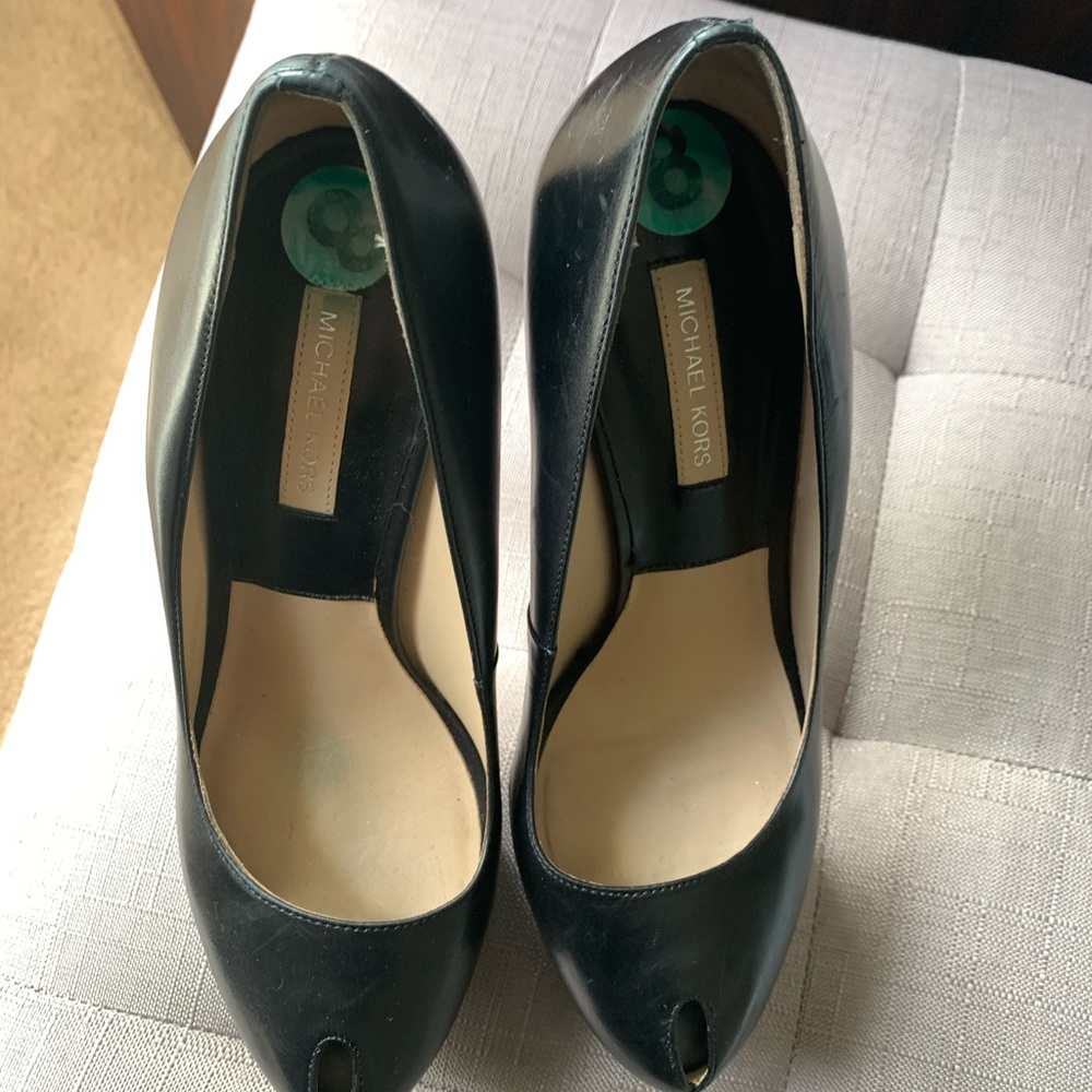 Black Michaels Kors heels